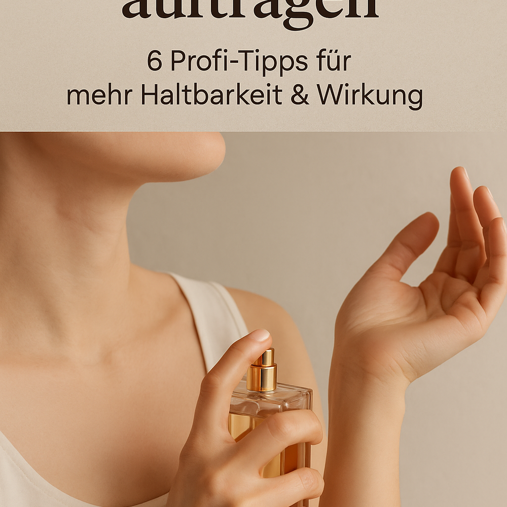Parfum richtig auftragen – 6 Profi-Tipps für längere Duft-Haltbarkeit