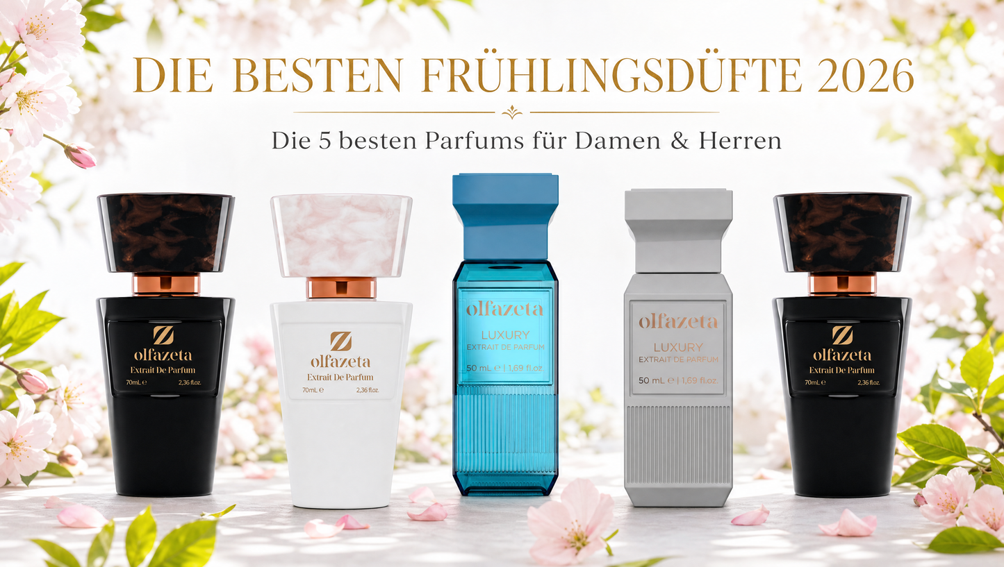 Die besten Frühlingsdüfte 2026 – Die 5 besten Parfums für Damen & Herren