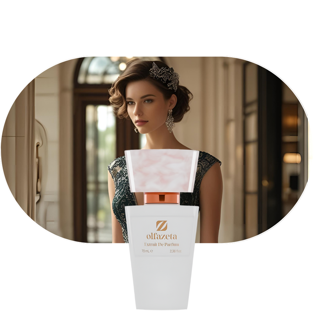 Chogan Parfum 7 eleganter Damenduft mit frischen und blumigen Noten in weißem Flakon