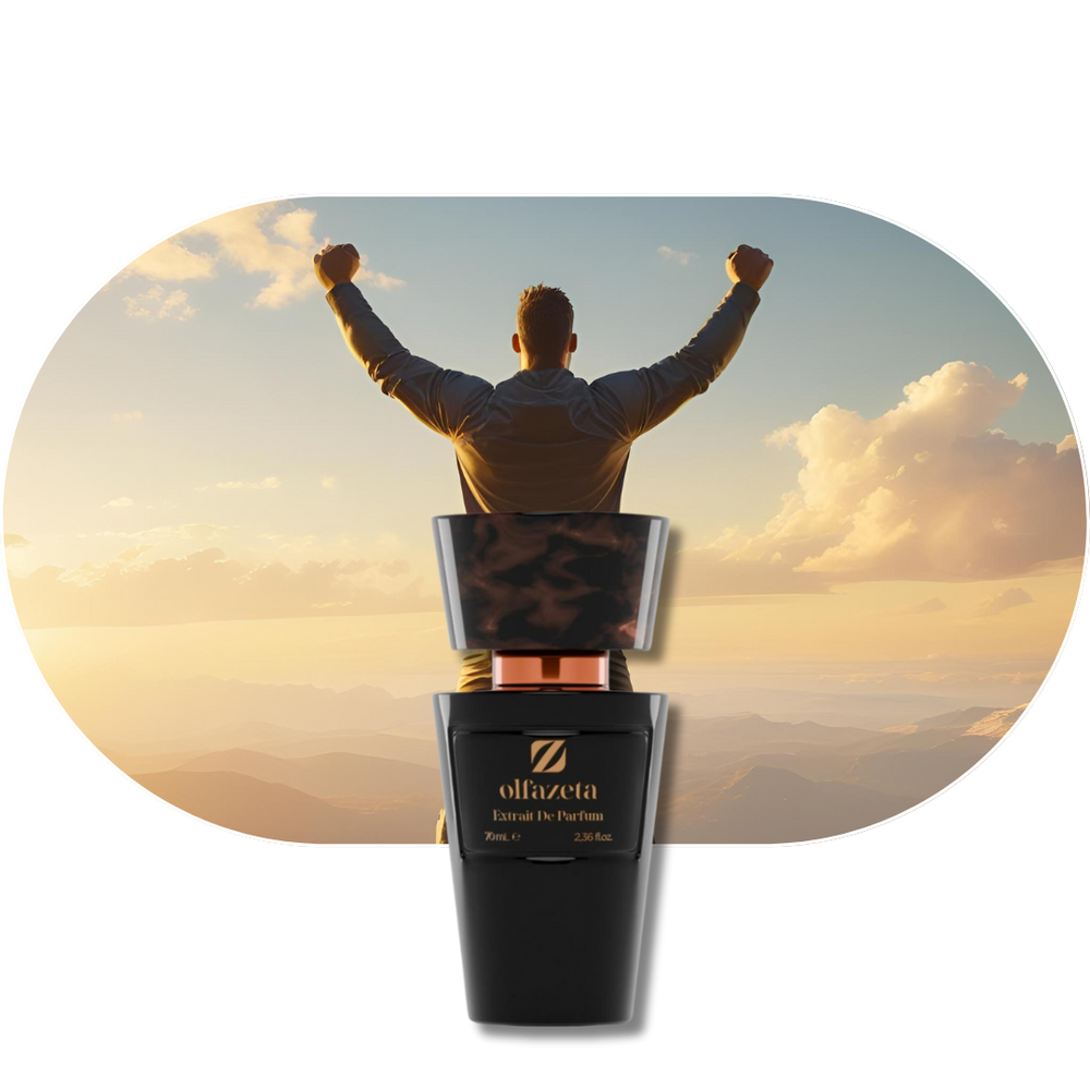 Chogan Parfum 12 Herrenduft mit frischen Basilikum- und Bergamottenoten, Herznoten aus Jasmin und Rose, kombiniert mit Ambra und Moschus in der Basis.