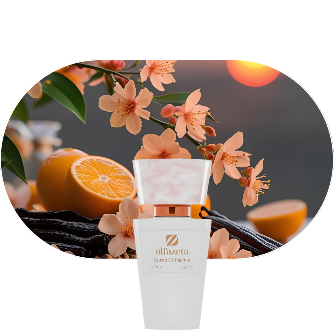 Chogan Parfum 25 mit Duftnoten von Bergamotte, Orangenblüte, Ambra, Moschus, Patschuli, Vanille und Vetiver.