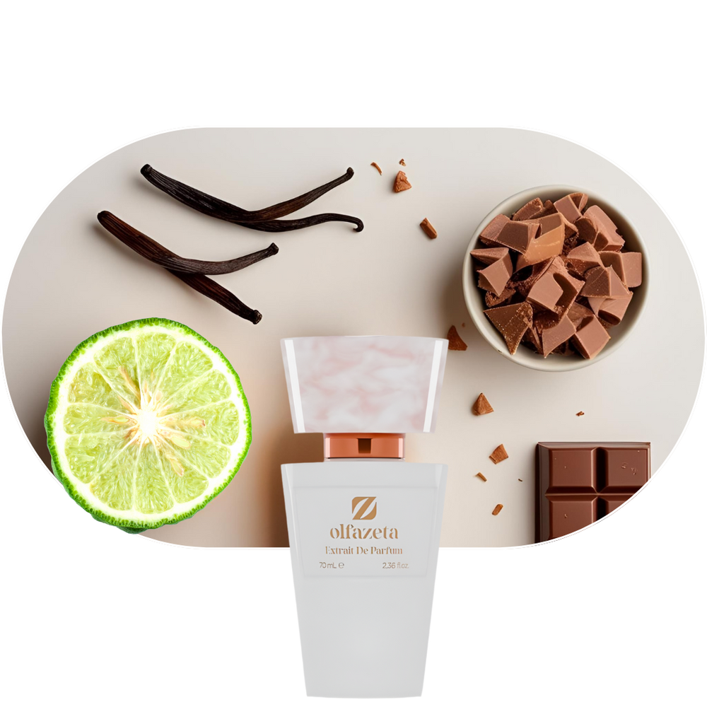 Chogan Parfum 28 mit Vanille, Patschuli, Schokolade und frischen Fruchtnoten im Duftflakon