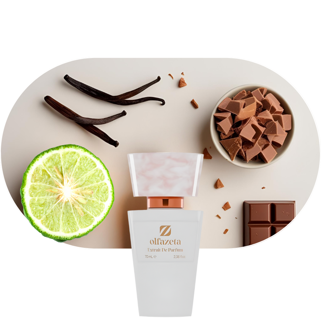 Chogan Parfum 28 mit Vanille, Patschuli, Schokolade und frischen Fruchtnoten im Duftflakon