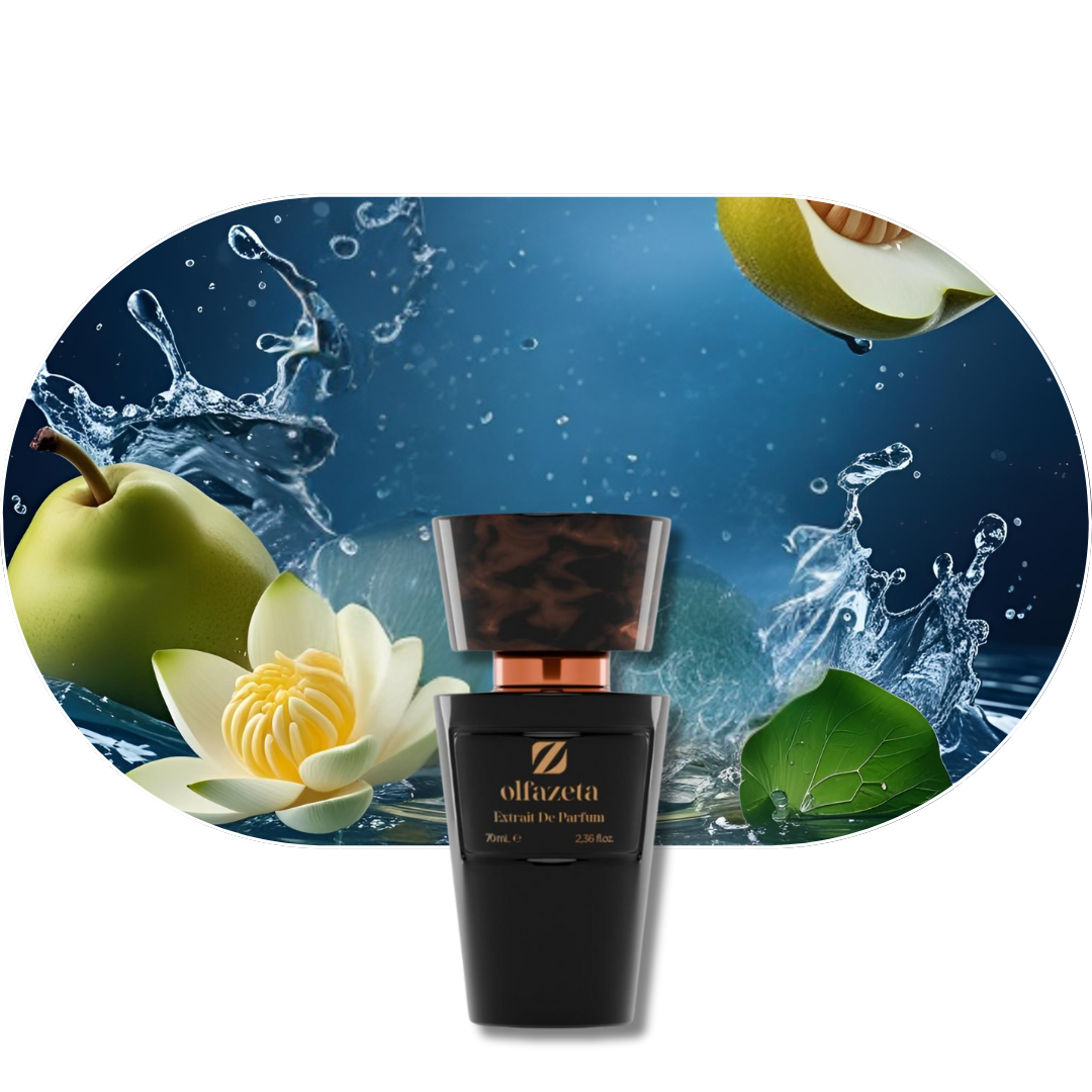 Chogan Parfum 37 Herrenparfüm mit frischen Bergamotte-, Birnen- und Lotusnoten, holzigen Herznoten und warmer Basis aus Benzoeharz, Honig und Moschus.