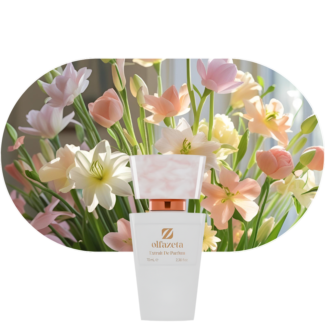 Chogan Parfum 243 Duft mit blumigen Noten, Orangenblüte, rosa Pfeffer, Flieder, Moschus, femininer frischer Duft