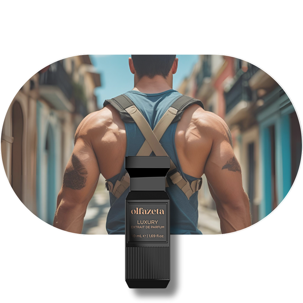 Chogan Parfum 75 Herrenduft mit exotischer Duftpyramide aus Ananas, Bergamotte, Iris und Vanille für einen sinnlichen, langanhaltenden Duft.