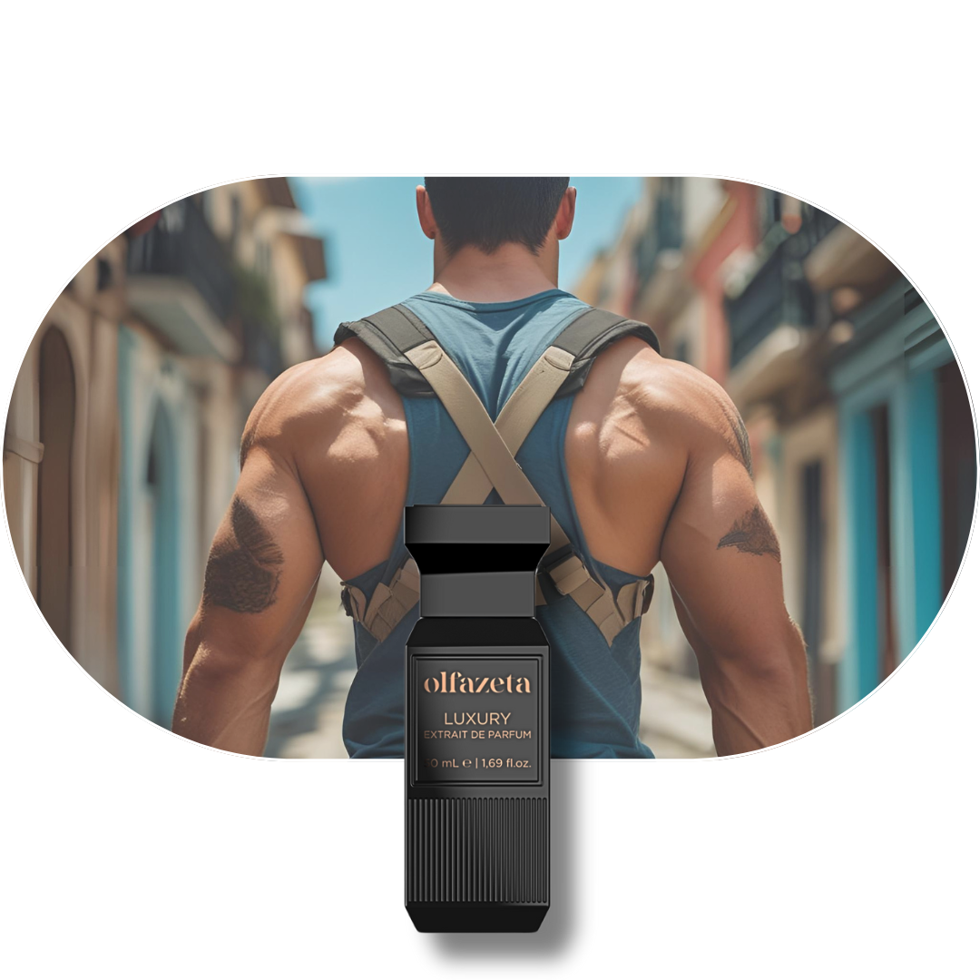 Chogan Parfum 75 Herrenduft mit exotischer Duftpyramide aus Ananas, Bergamotte, Iris und Vanille für einen sinnlichen, langanhaltenden Duft.