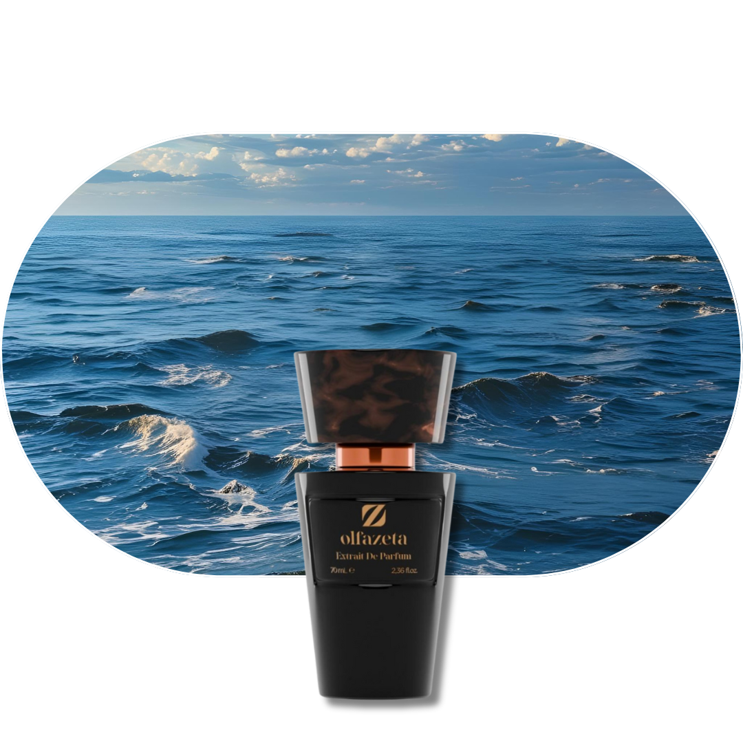 Chogan Parfum 84 Duft mit aquatischen Noten, Bergamotte und Moschus inspiriert vom Mittelmeer und Meereswellen