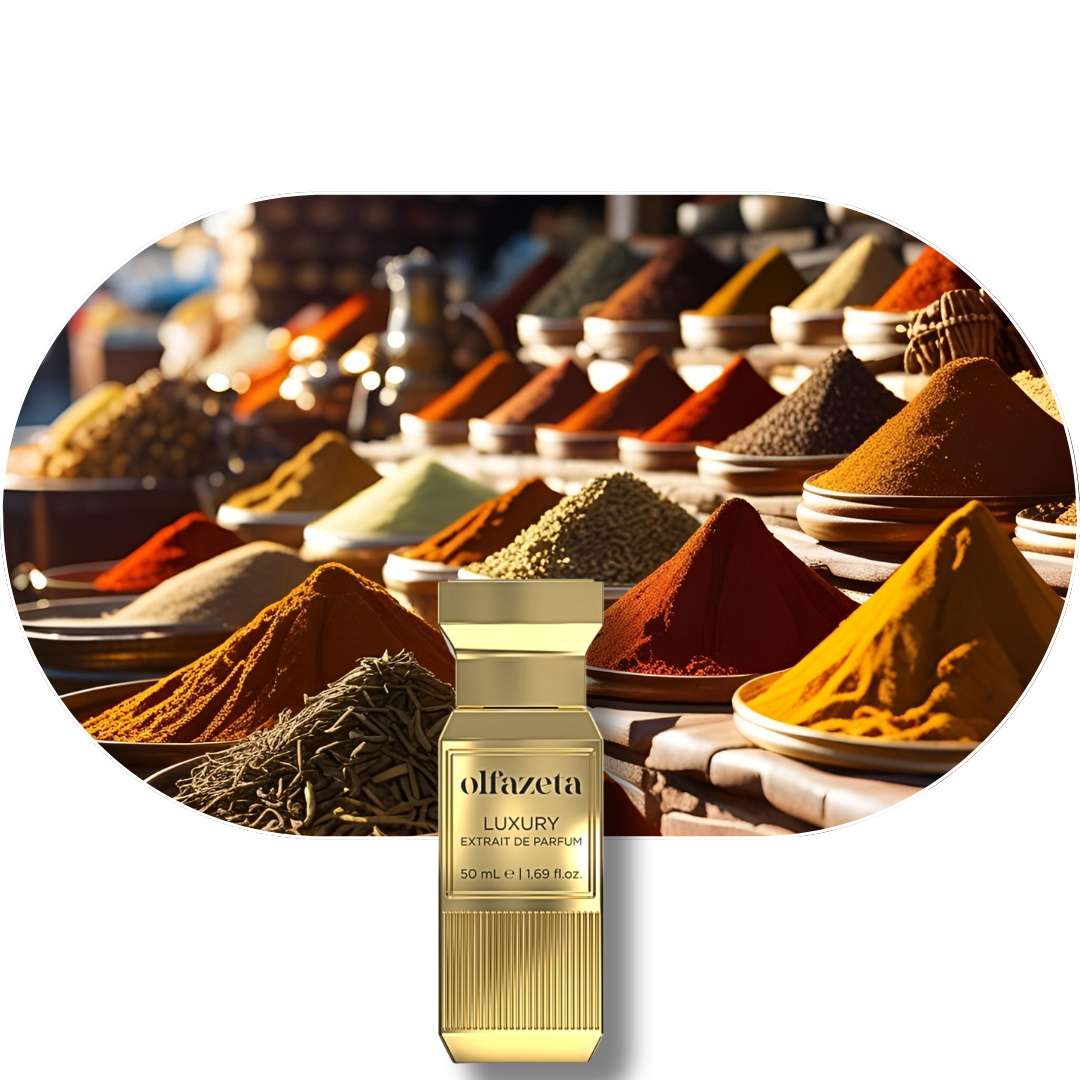Chogan Parfum 117 mit warmen orientalischen Gewürznoten, Tabakblüte, Vanille, Kakao und holzigen Akzenten.