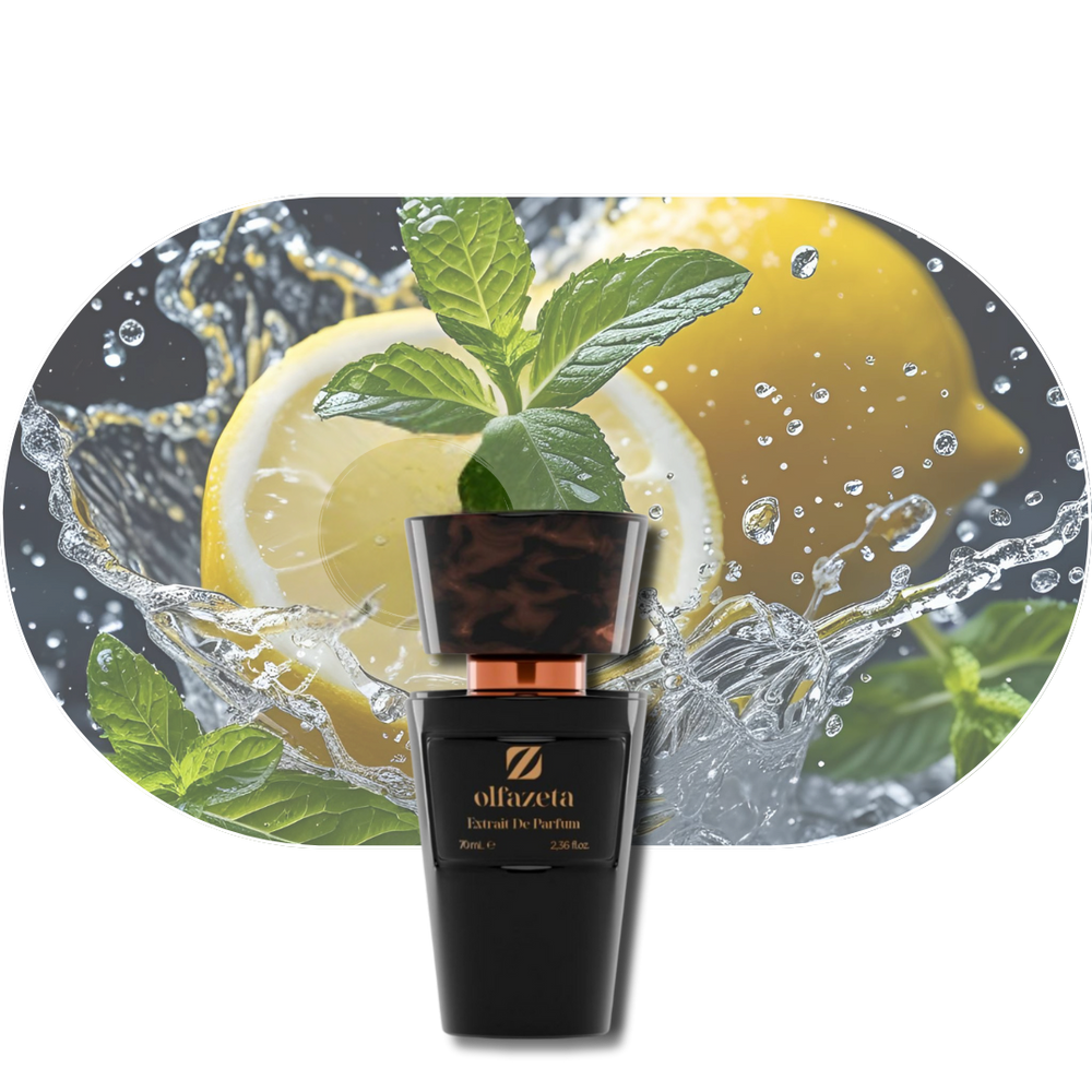 Chogan Parfum 140 Herrenduft mit frischen Noten von grünem Apfel, Minze und Zitrone, sinnlich und maskulin, Akzente von Ambroxan, Geranie, Tonkabohne, Eichenmoos, Vanille und Vetiver.
