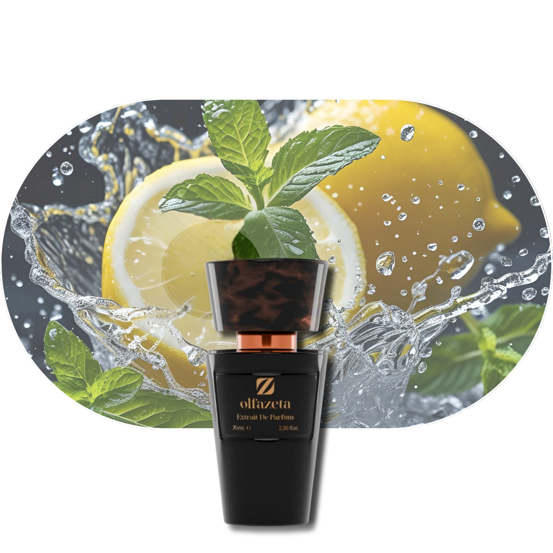 Chogan Parfum 140 Herrenduft mit frischen Noten von grünem Apfel, Minze und Zitrone, sinnlich und maskulin, Akzente von Ambroxan, Geranie, Tonkabohne, Eichenmoos, Vanille und Vetiver.