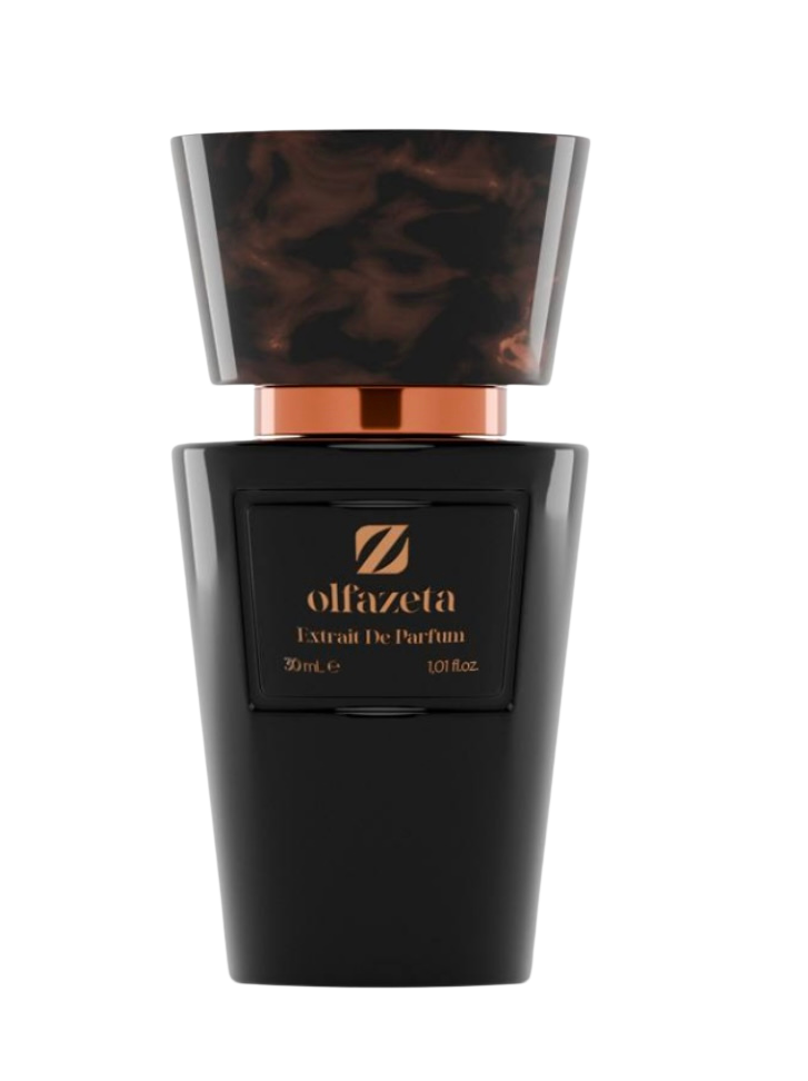 Chogan Parfum für Herren – luxuriöses Männerparfum im eleganten schwarzen Flakon mit kupferfarbenen Details, 30 ml