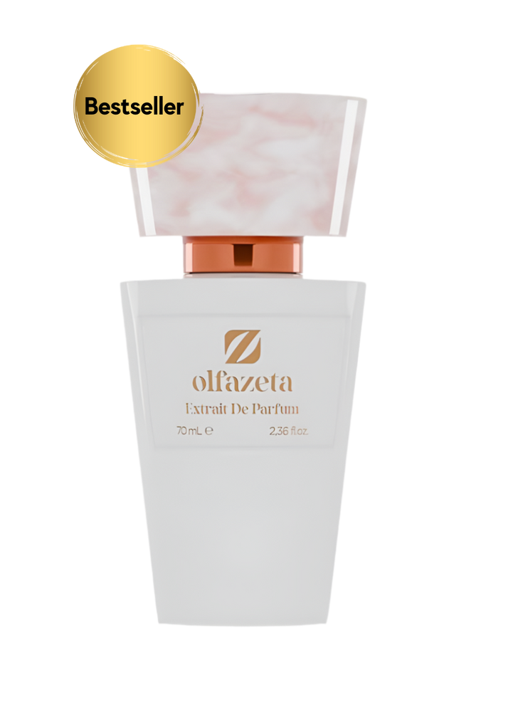 
                  
                    Olfazeta Extrait De Parfum – Bestseller Damenparfum in elegantem Flakon mit marmorierter Verschlusskappe, 70 ml – luxuriöser Duft für jeden Tag
                  
                