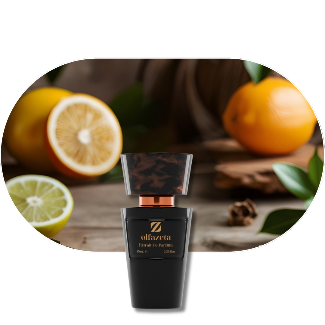 Chogan Parfum 73 mit Bergamotte, Pink Grapefruit, Sandelholz und Moschusnoten, eleganter Duft mit Zitrus- und Holznoten