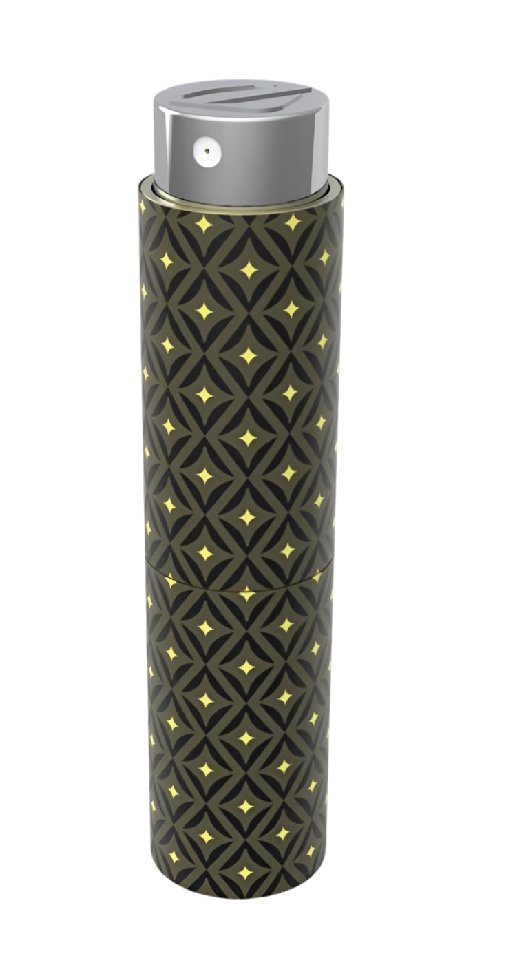 Chogan Cover für Reisegröße 15 ml Parfüm-Etui mit dekorativem Muster für Handtaschenduft