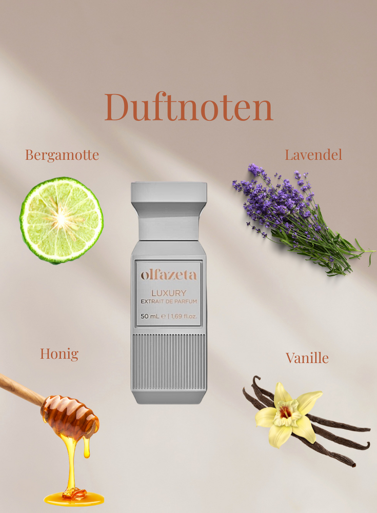 Chogan Parfum 137 mit Duftnoten aus Bergamotte, Lavendel, Honig und Vanille, sinnliches Parfüm inspiriert von Sizilien.
