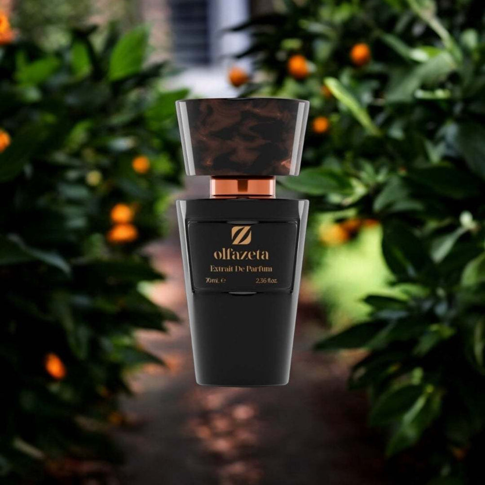 
                  
                    Chogan Parfum 61 Herrenparfum mit frischen Zitrusnoten und holziger Basis in eleganter schwarzer Flasche
                  
                